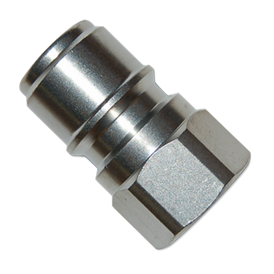 ENCHUFE RAPIDO A BOLAS ARS220 PARTE A 3/8" H ACERO NIQUELADO